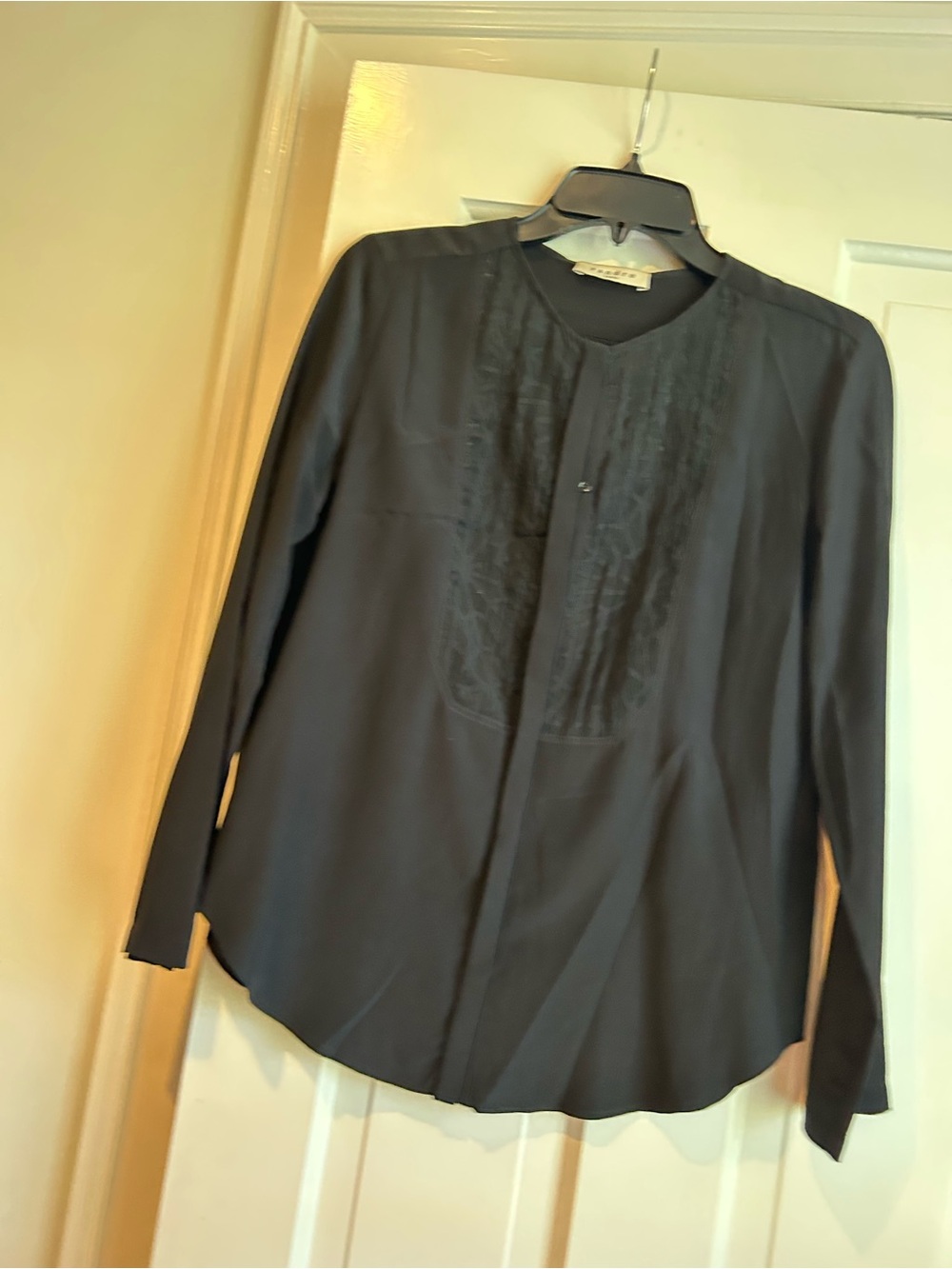 SANDRO button front blouse. - Picture 3 of 7
